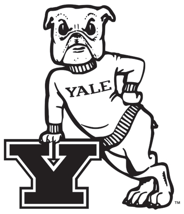 Yale Bulldogs 1972-1997 Primary Logo diy DTF decal sticker